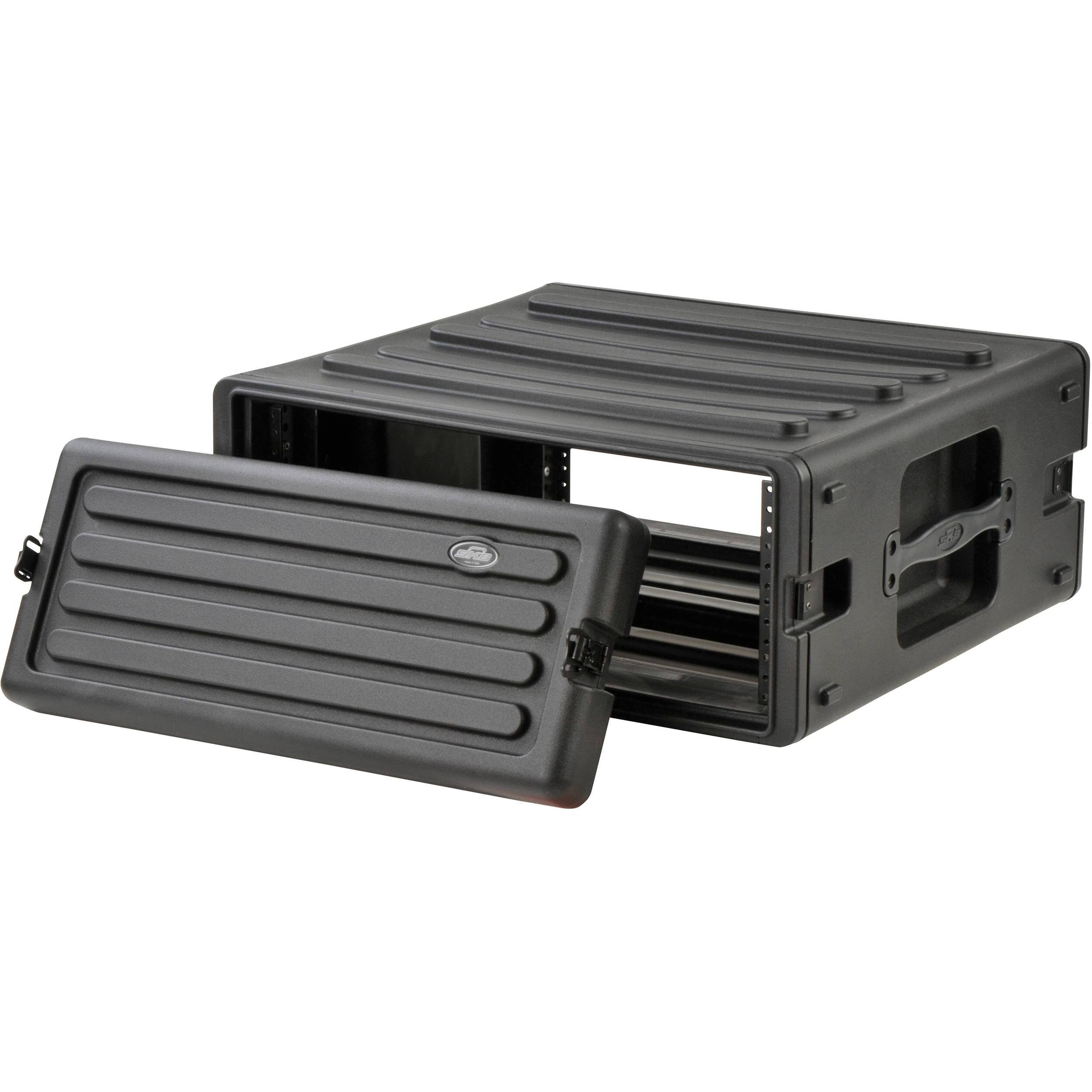 SKB 1SKB-R4U 4U Roto-Molded Rack Case, Black