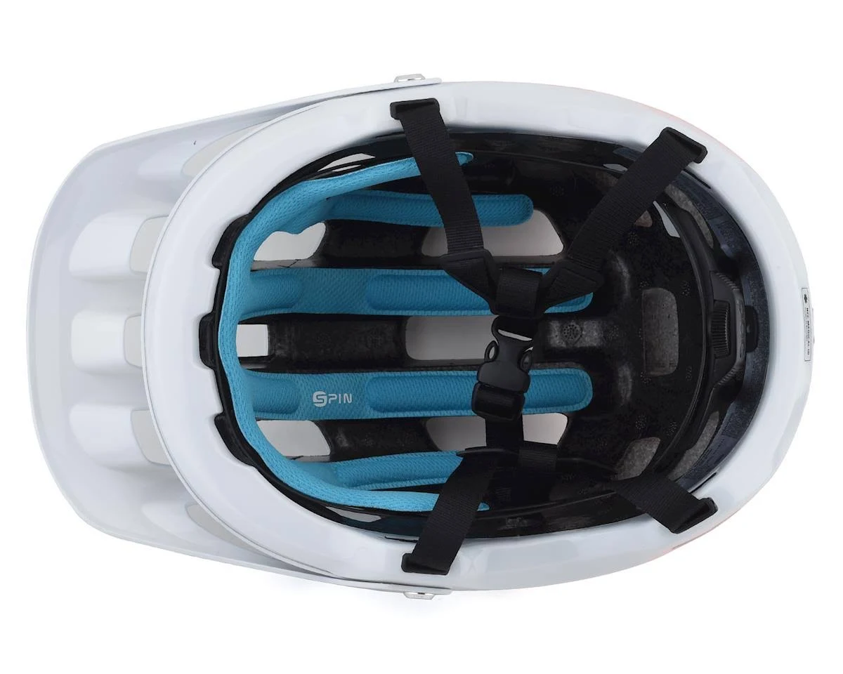 POC Tectal Race Spin NFC Helmet - White Orange