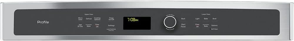 GE PT7800SHSS Microwave Wall Oven
