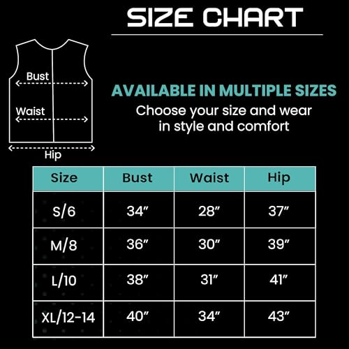 Challenge Weighted Workoutwear Weighted Vest for Women - 4 lb Body Weight Vest with Flexible Thin Weights - Removable Weights for Walking, Running, Cardio, Strength Training, Weight Loss