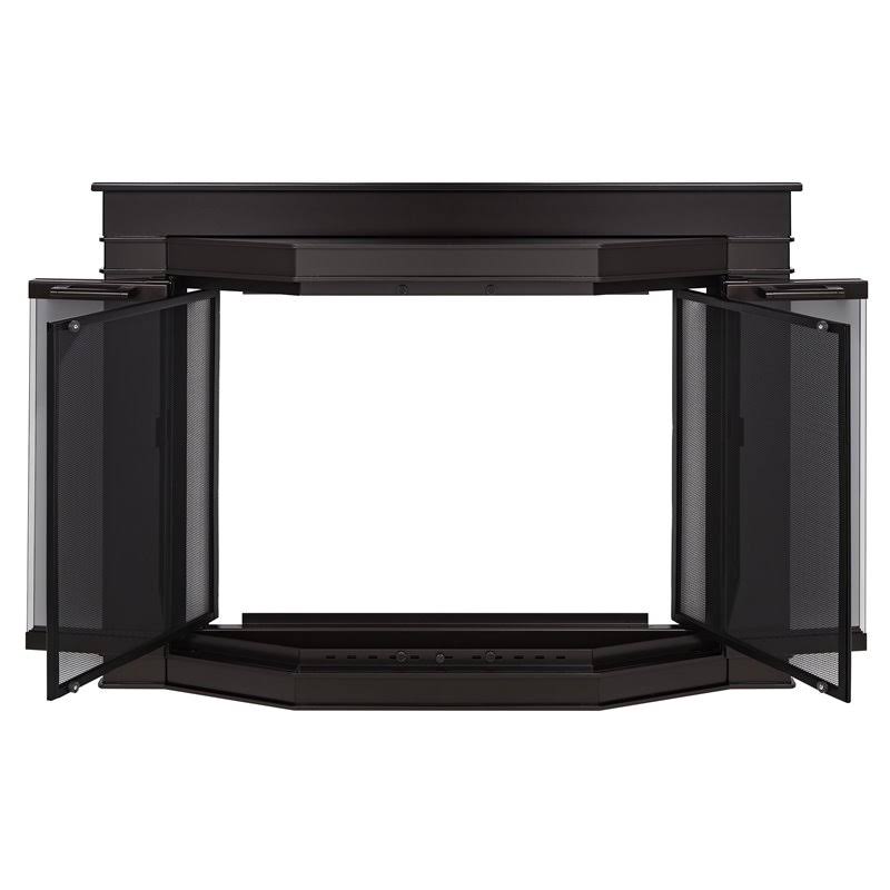 Pleasant Hearth Oil Rubbed Bronze Fireplace Door Glacier Bay Large GL-7702