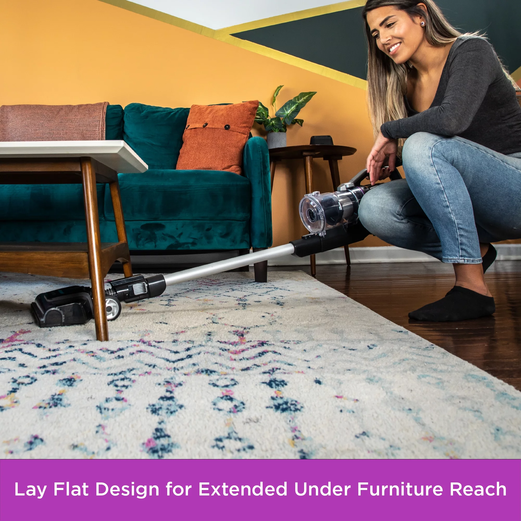 Innova by Eureka Cordless Stick Multi-Surface Vacuum with Whirlwind® Anti-Tangle Brushroll, NEC700