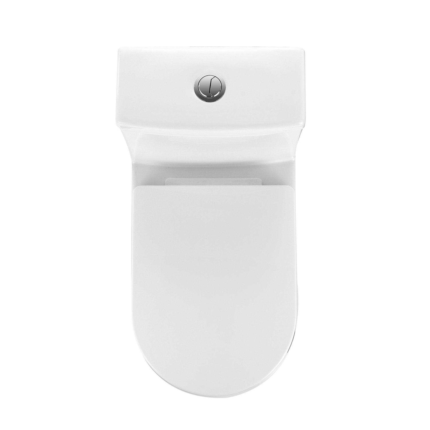 DeerValley Liberty DV-1F52812 Dual-Flush Elongated One-Piece Toilet