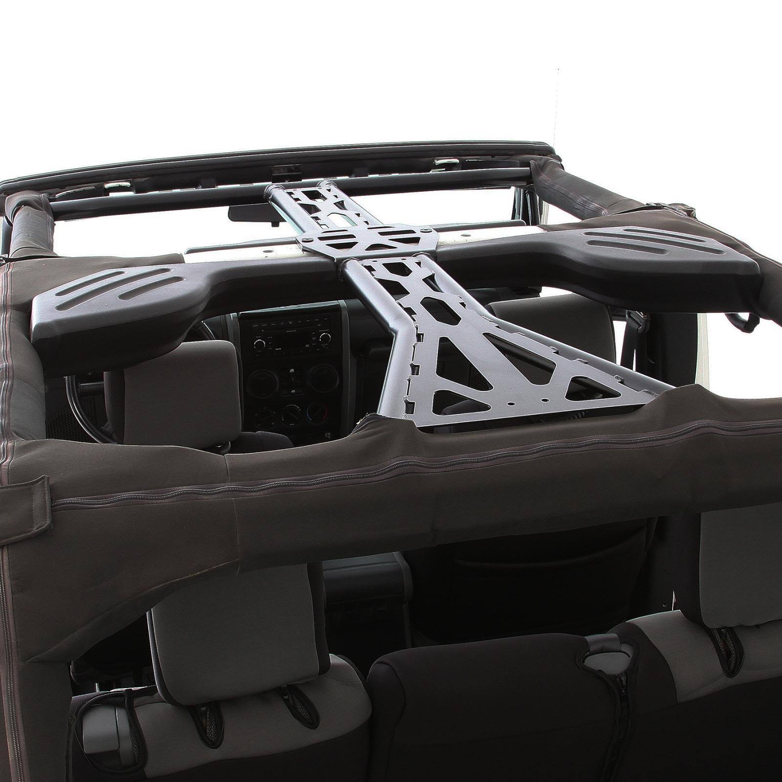 Smittybilt 76902 SRC Cage Kit Black Jeep Wrangler