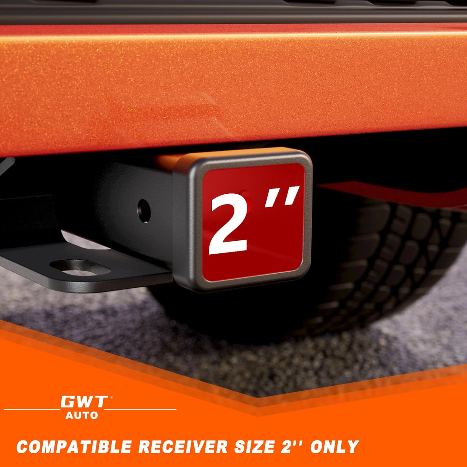 Dual-Ball Adjustable Trailer Hitch(2"&2-5/16"), Fits 2-Inch Receiver, 6 Inch Drop/Rise Drop Cushioned Hitch, 25,000 LBS GTW-Tow Hitch for Truck, Solid Ball Mount, Black, Heavy Duty