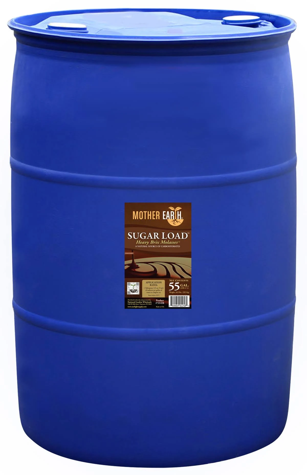 Mother Earth Sugar Load Heavy Brix Molasses - 55 Gallon