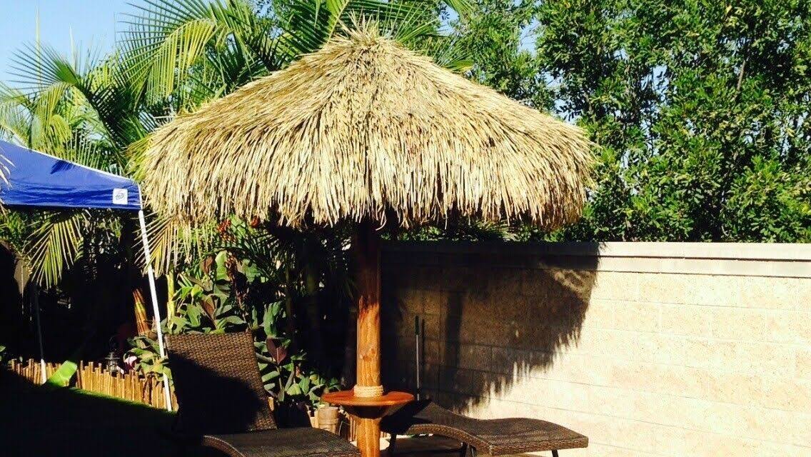 Backyard X-Scapes 9& Mexican Thatch Umbrella Cover