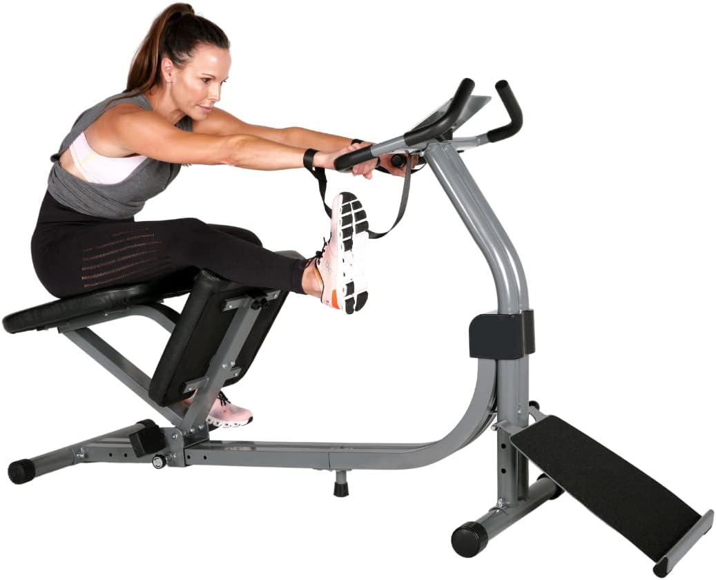 Full Body Stretching Machine Nitrofit Limber Pro. Only Stretch Machine with Adjustable Sliding Seat & Slant Board. Stretch Training Video included. Great for Spinal Decompression, Improving Flexibility, Mobility, Muscle Pain Relief for back, Home Gym