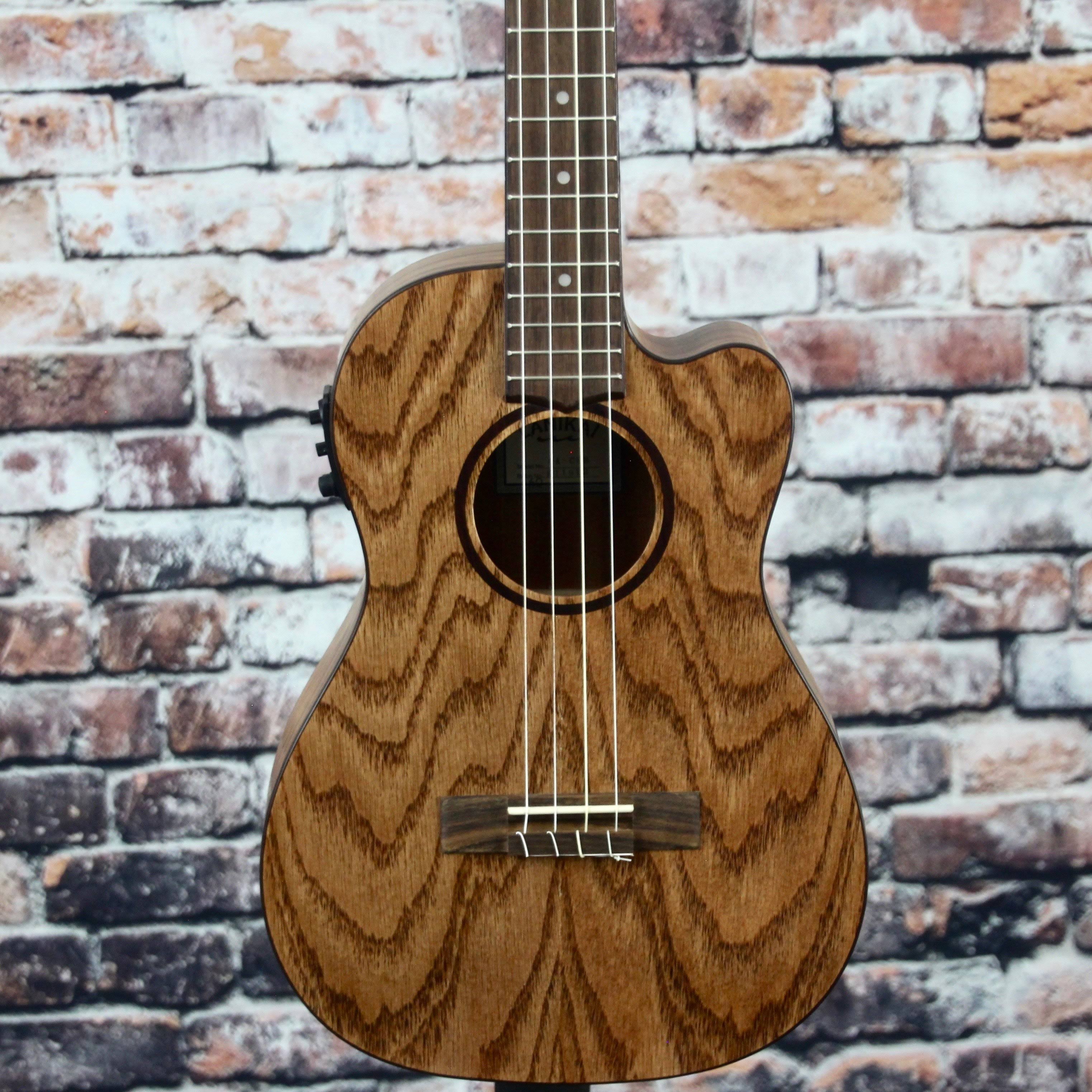 Lanikai OA-CEB Oak Baritone Acoustic-Electric Ukulele