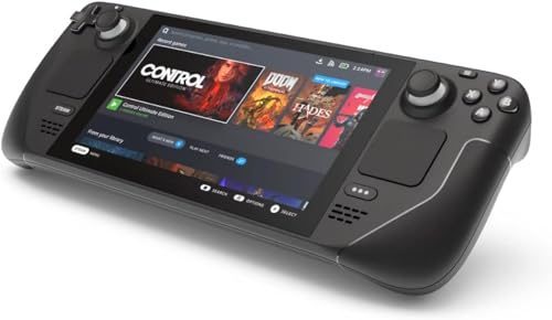 Valve Steam Deck 512GB (1280 x 800) 7" LCD Display Handheld Gaming Console with Carrying Case (Renewed)