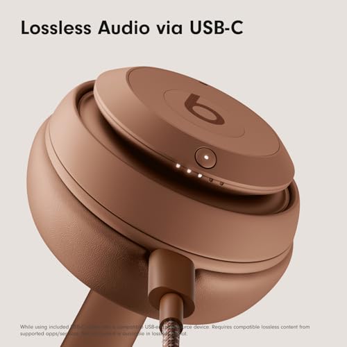 Beats Studio Pro - Wireless Bluetooth Noise Cancelling Headphones - Personalized Spatial Audio, USB-C Lossless Audio, Apple & Android Compatibility, Up to 40 Hours Battery Life - Sandstone