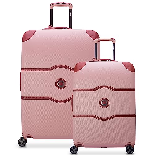 DELSEY PARIS Chatelet Air 2.0 Hardside Luggage with Spinner Wheels, Angora, Checked-Large 28 Inch