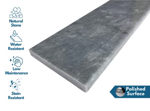 Bardiglio Gray Marble Threshold (4" x 36")