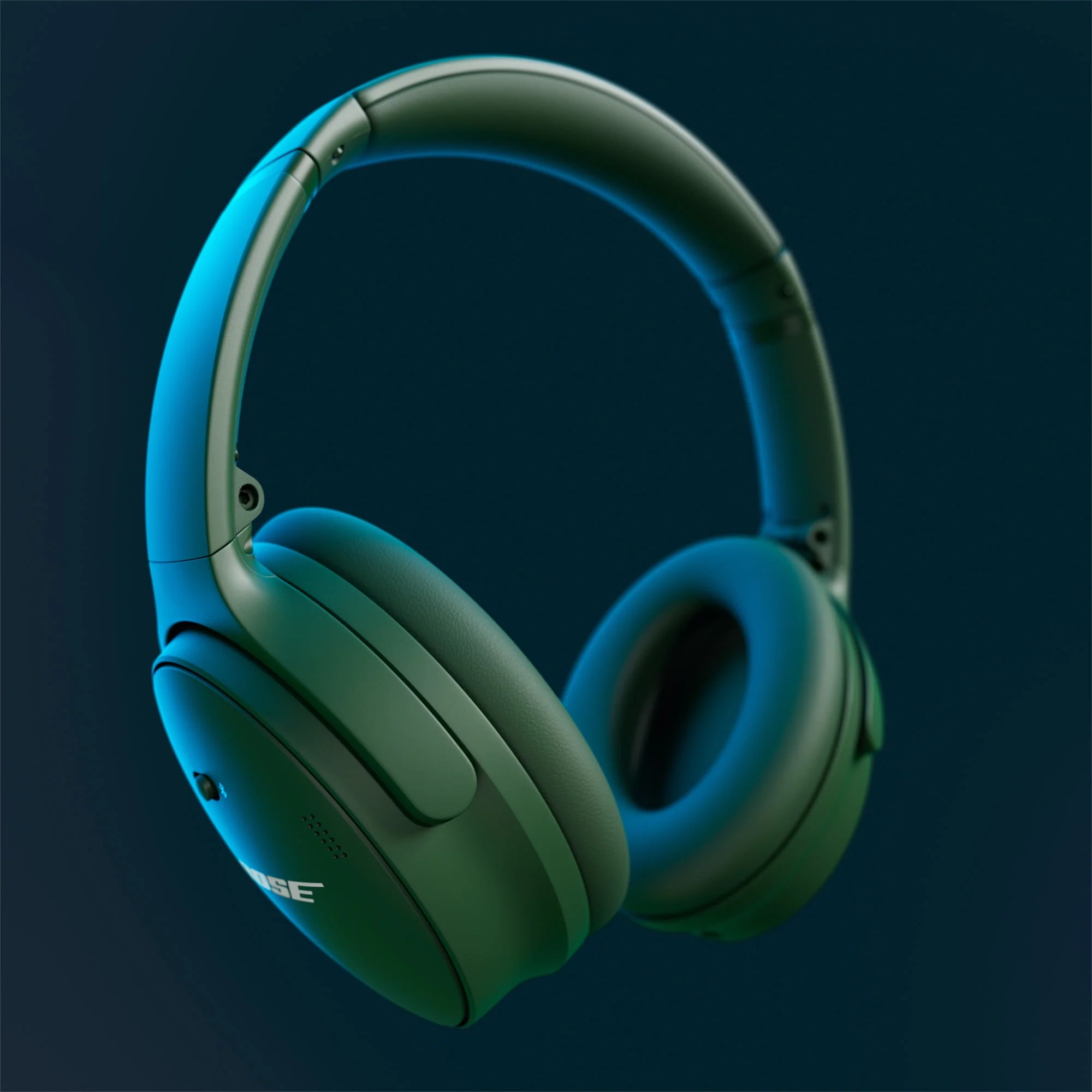 Bose QuietComfort Headphones Noise Cancelling Over-Ear Wireless Bluetooth Earphones, Black