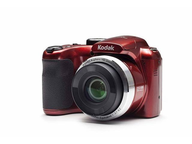 Kodak PIXPRO AZ252 Astro Zoom Digital Camera (Red) Bundle