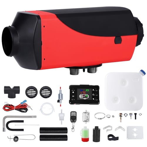 12V 2KW 5KW 8KW Diesel Heater Super Quiet Running With App Remote Control for Car, Campervan, Outdoor Camping, Big Truck, Boat, Yacht