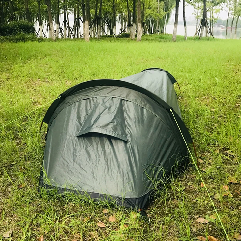 ametoys Backpacking Tent Outdoor Camping Bag Tent Lightweight Single Person Tent
