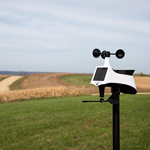 La Crosse Technology Professional Smart Wi-Fi Weather Station with Remote Monitoring (400 Foot Range), Wind and Rain Gauges, Temperature and Humidity Sensors, and Forecasting - V42-PRO-INT