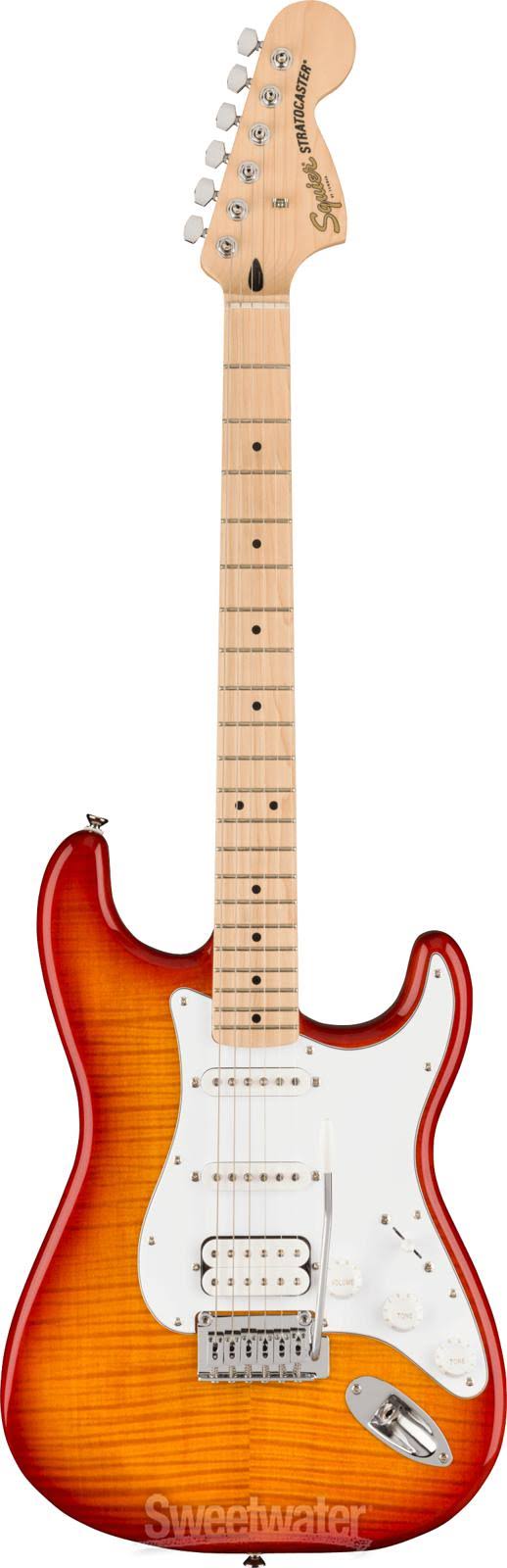 Squier Affinity Series Stratocaster FMT HSS - Sienna Sunburst