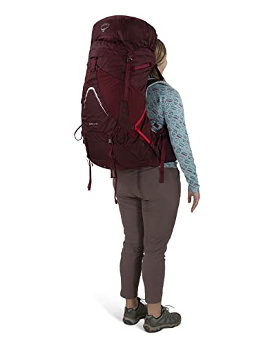 Osprey Aura AG LT 65L Women's Backpacking Backpack, Antidote Purple, WM/L