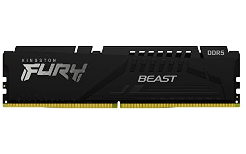 Beast 64GB (2x32GB) 6000MT/s DDR5 CL30 Desktop Memory | AMD Expo | Plug N Play | Kit of 2 | KF560C30BBEK2-64