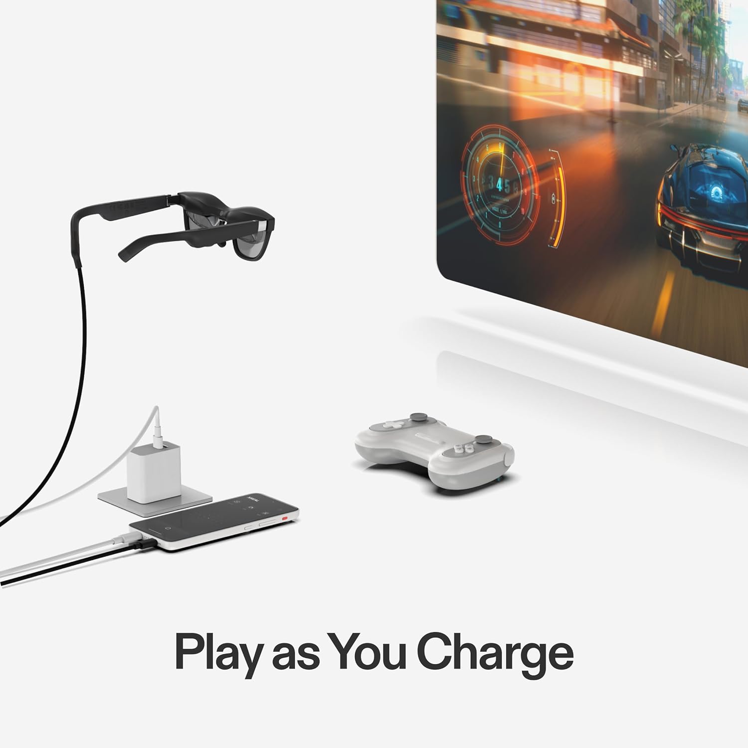 XREAL Ultimate AR Bundle: XREAL Air 2 Pro AR Glasses and XREAL Beam Pro (8G+256G) – Supports All Google Play Store Apps, Elevate Your Spatial Experience
