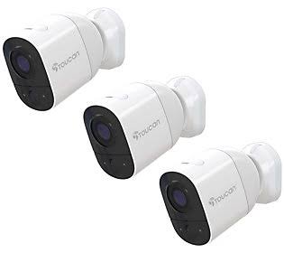 Toucan Wireless Indoor/Outdoor Security Camera - Set of 3