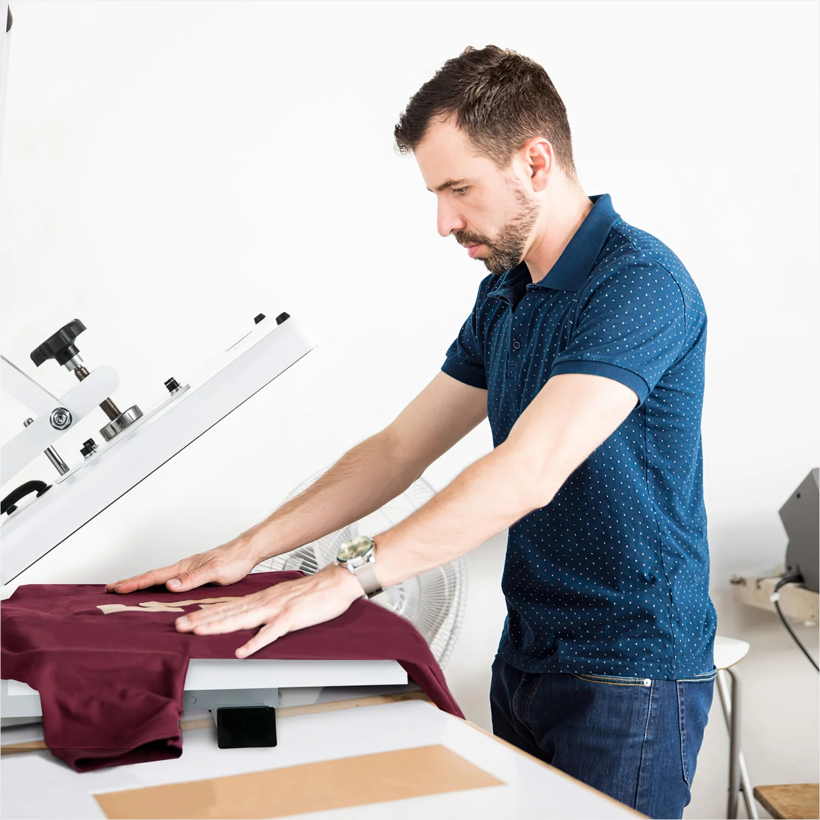 VEVOR  Heat Press Machine, 15"x15" Swing Away T Shirt Pressing Machine Multifunction, High Pressure Heat Press Machine, Power Digital Industrial Sublimation Printer for Heat Transfer Viny