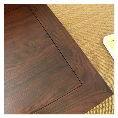 Low Table Bay Window Japanese Floor Table, Small Coffee Table & Tea Table, Low Table for Sitting on The Floor, Wooden Balcony Tatami Low Table Table for Living Room, Bay Window(01)