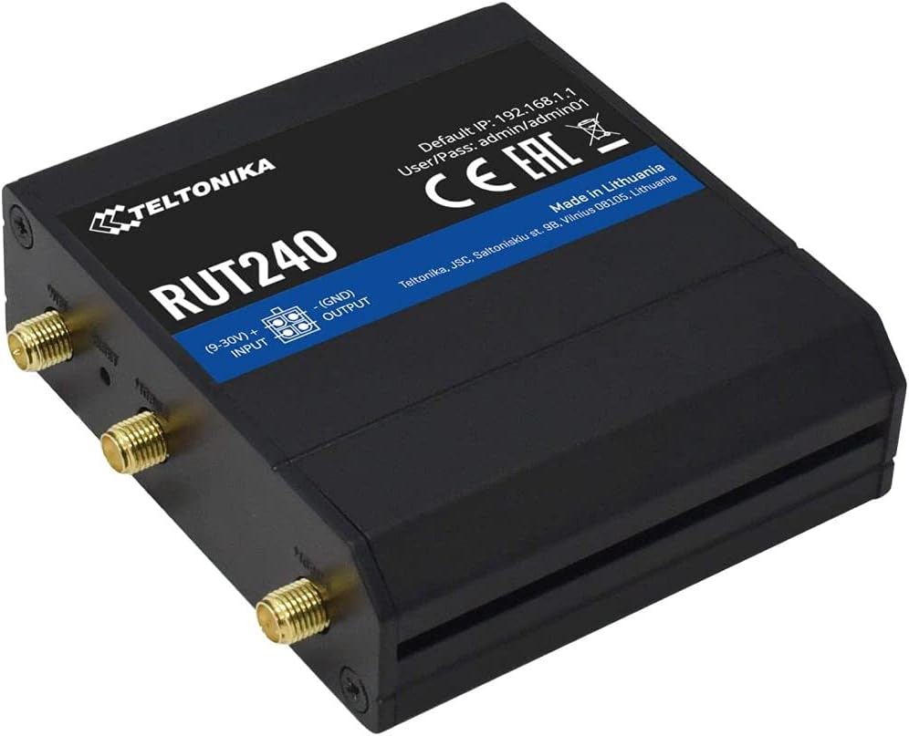 Teltonika RUT240 3G / 4G LTE Router for Verizon (RUT240-02)