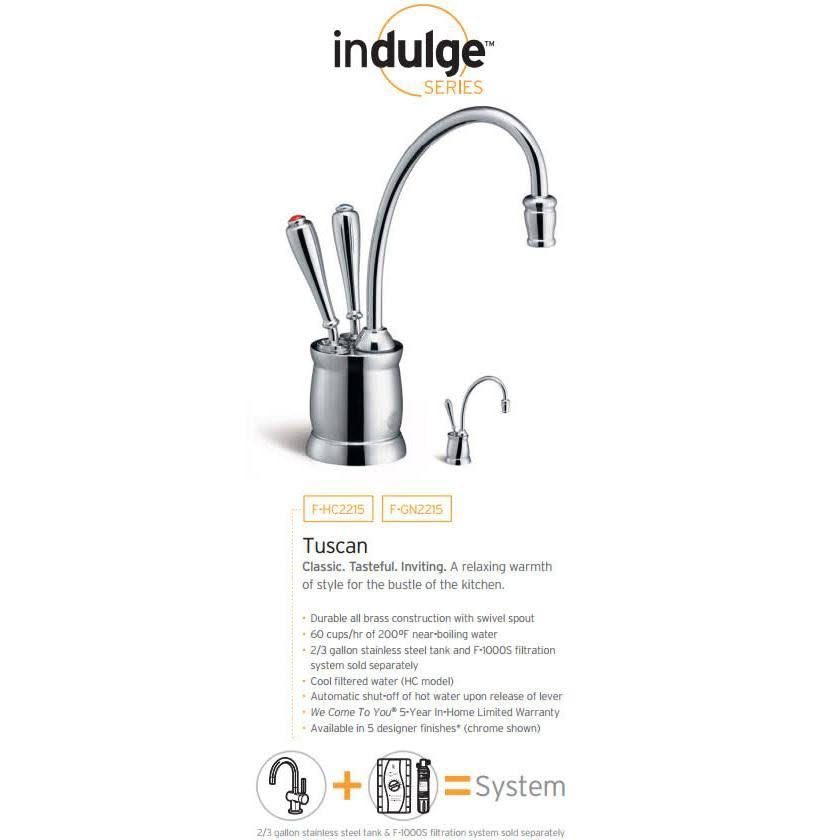 In Sink Erator F-GN2215C Indulge Tuscan Hot Water Dispenser