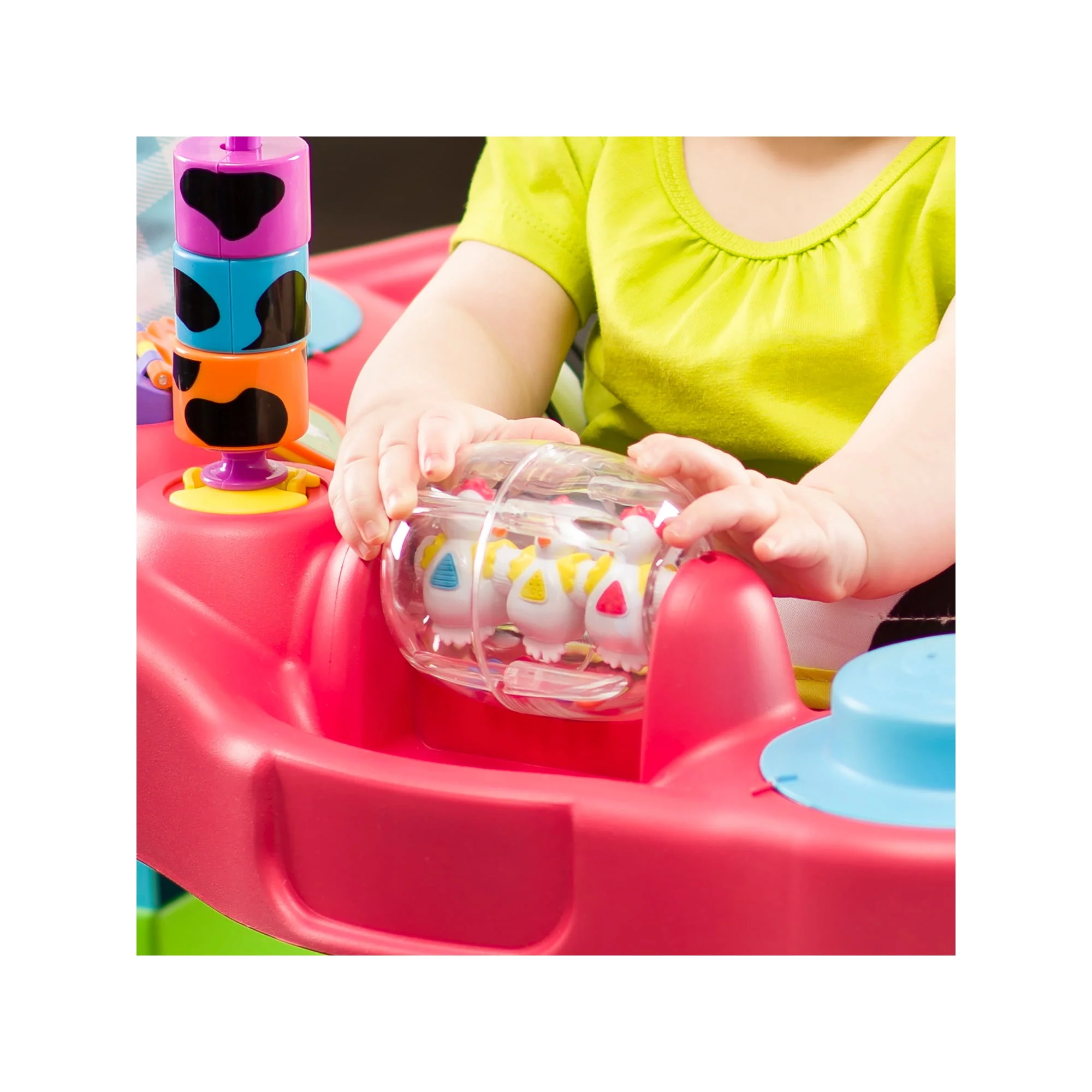 ExerSaucer Moovin' & Groovin' Bouncing Activity Saucer, Unisex