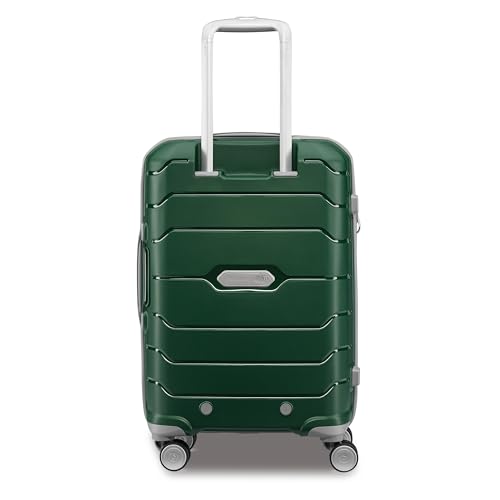 Samsonite Freeform 21-Inch Hardside Carry-On Luggage - Hardshell Carry-On Suitcase - TSA, Airline-Approved - Expandable Hard Shell, Smooth Rolling Spinner Wheels for Lightweight Travel - Navy