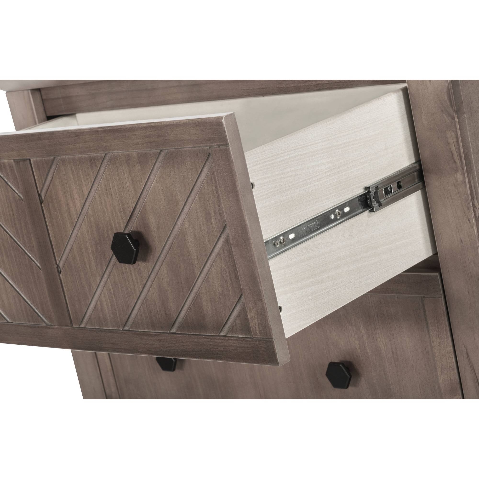 Child Craft Forever Eclectic Atwood 4-Drawer Chest in Coca