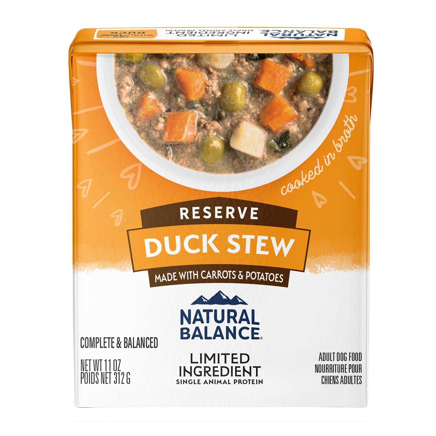 Natural Balance Limited Ingredient Stew Wet Dog Food - Pet Supplies online store