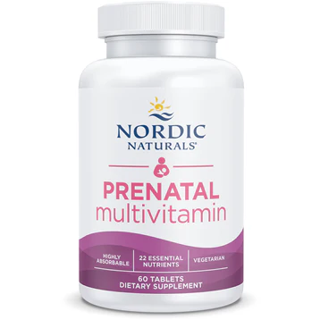 Prenatal Multivitamin 60 tabs by Nordic Naturals - Kansas Nuitrition - HNZSDS