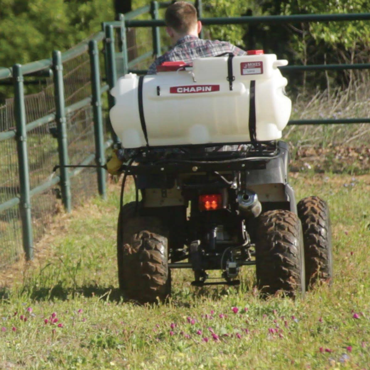 Chapin Mixes on Exit 25 gal. ATV Sprayer 97561
