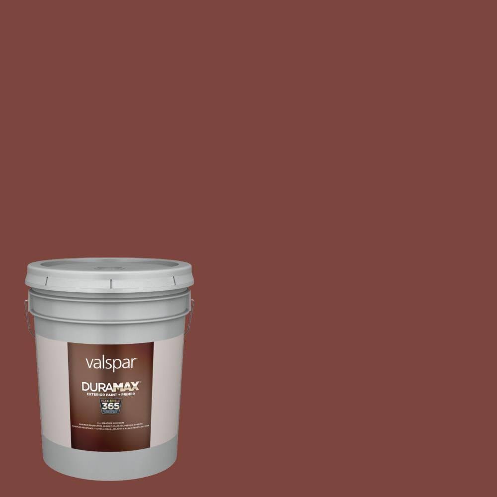 Valspar Duramax Satin Red Barn Hgsw7591 Exterior Paint (5-Gallon) | HGSW7591-91812