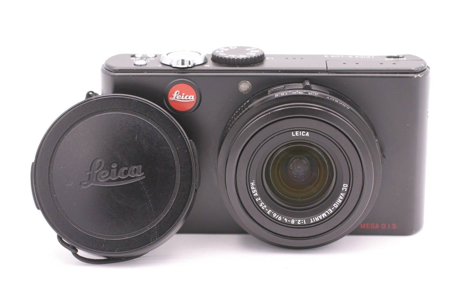 Leica D-LUX 3 10.0 MP Digital Camera - Black