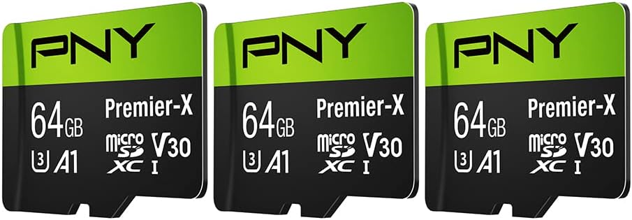 PNY 512GB Premier-X Class 10 U3 V30 microSDXC Flash Memory Card