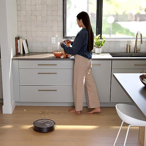 iRobot Roomba j9+ (J955020) Self-Emptying Robot Vacuum Unit – Powerful Suction, Wi-Fi Connected, Smart Mapping + Authentic Sidebrush and Filter + Mr. Vac and Mrs. Sew Clean Start with Roomba Video
