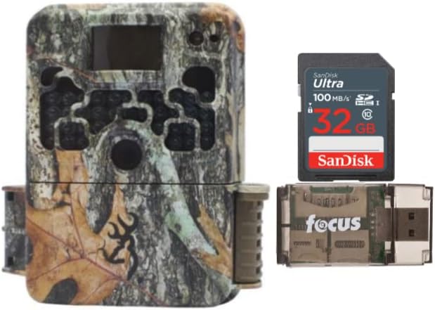 Browning Trail Cameras Strike Force Extreme 16 MP Game Camera Kits with 16GB SD Card and Focus USB Reader