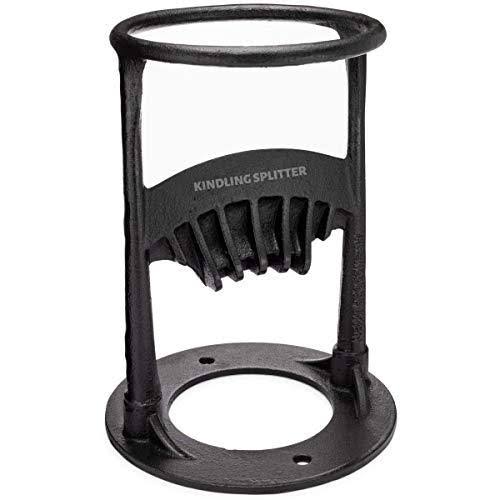 Kindling Splitter, Firewood Log Splitter, Manual Made of Cast Iron
