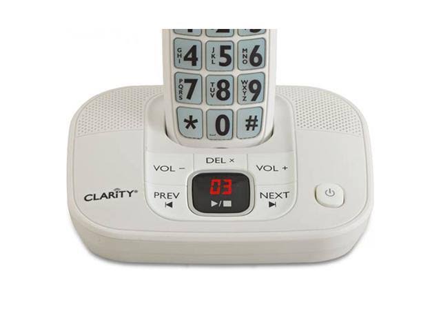 Clarity D712 Amplified Cordless Phone and (1) D702hs Expandable Handset