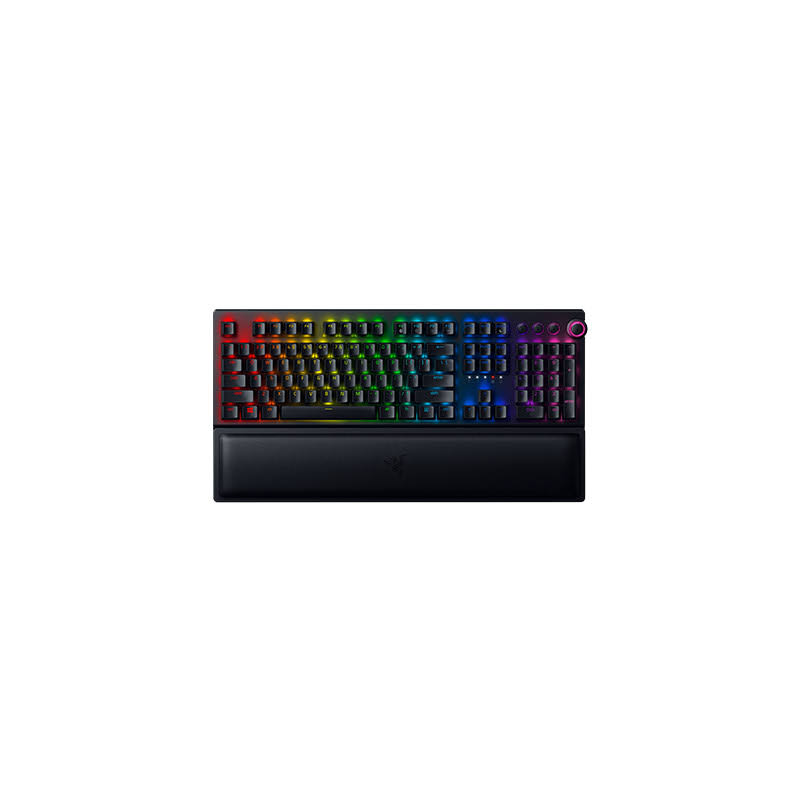 Razer BlackWidow V3 Pro Wireless Full-Height Mechanical Gaming Keyboard with Razer Chroma RGB - Yellow Switch (Linear u0026 Sile