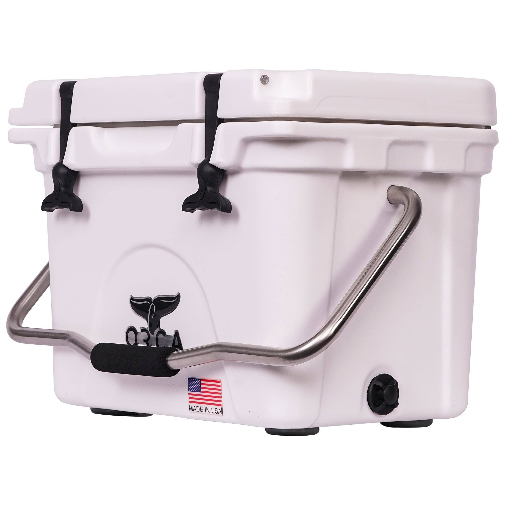 Orca 20-Quart Rotomold Cooler - White