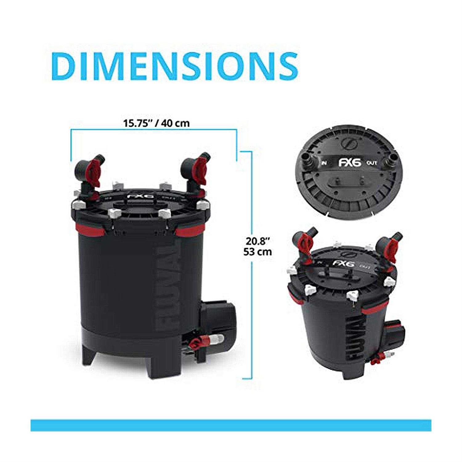 Fluval FX6 High Performance Canister Filter - Pet Supplies online store