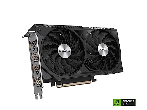 GIGABYTE GeForce RTX 5060 Ti WINDFORCE OC 8G Graphics Card, 8GB 128-bit GDDR7, PCIe 5.0, WINDFORCE Cooling System, GV-N506TWF2OC-8GD Video Card