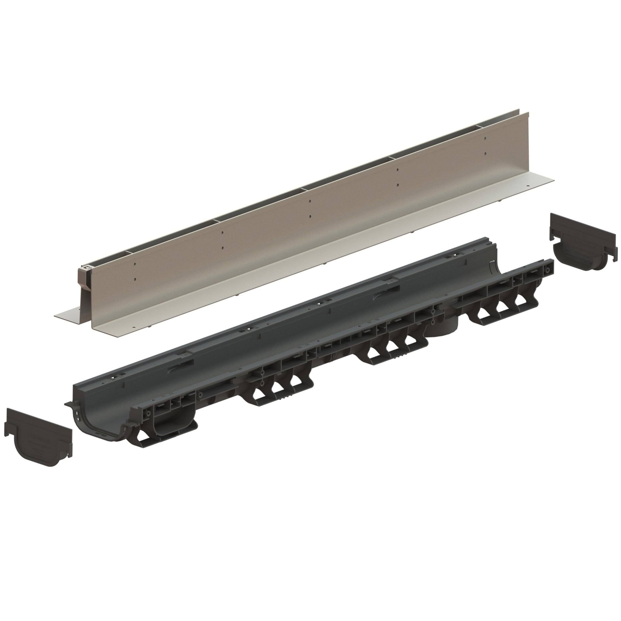 Stainless Steel Slot Drain System 6 inch