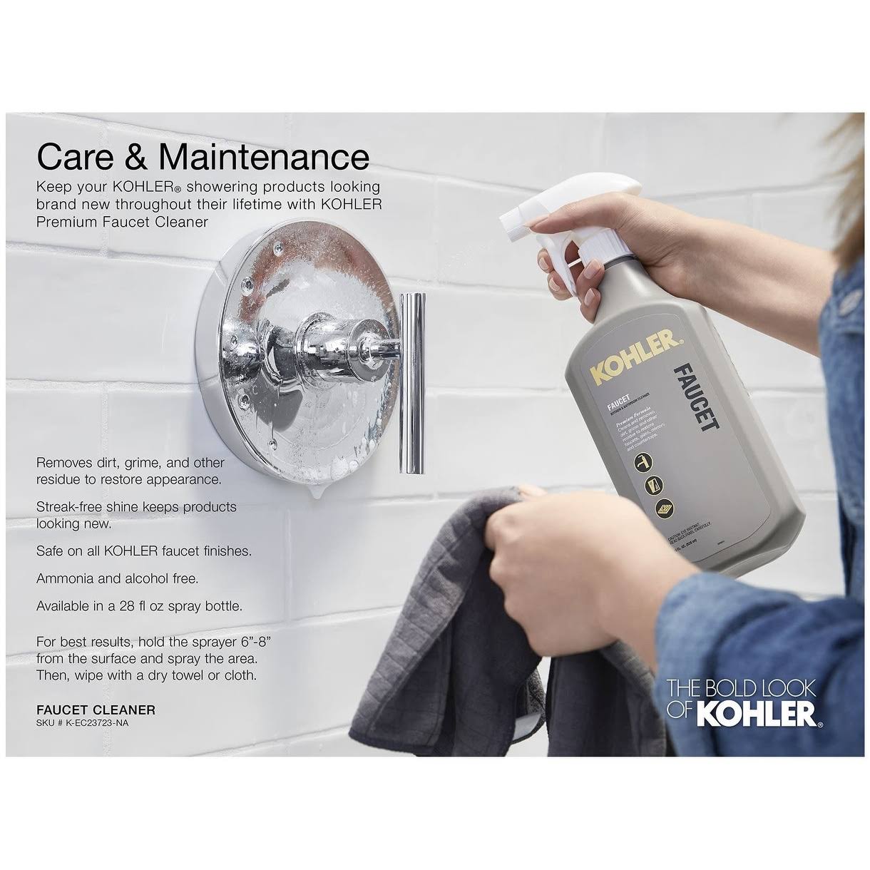 Kohler K-TLS22027-4 Tempered Tub and Shower Trim Package - Matte Black